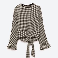 So Many Cute Details.....Frilled Sleeves, Exposed Shoulder, Back Tie, And Border Neckline.. Fit Small.. Ask For Measurements If Needed Plaid Ruffle Blouse For Work, Plaid Ruffled Blouse For Work, Chic Gingham Long Sleeve Tops, Chic Gingham Blouse For Brunch, Plaid Ruffle Blouse For Day Out, Plaid Ruffled Blouse For Day Out, Chic Gingham Long Sleeve Blouse, Chic Long Sleeve Gingham Blouse, Chic Gingham Blouse For Fall