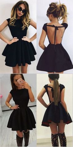 SGD256,Black Satin Backless Homecoming Dress, Short Sleeveless Prom Dress, Simple Party Dress on Storenvy Homecoming Dresses Short Black, Backless Homecoming Dresses, Black Homecoming Dress, Cheap Homecoming Dresses, Satin Homecoming Dress, Prom Dresses Sleeveless, Homecoming Dress, Fancy Dresses, Dream Dress