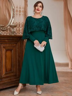 Elegant Plus Size Outfits Classy, Plus Size Elegant Dresses Classy, Abaya Collection, Skater Style Dress, Georgette Dress, Dreamy Dress, Dresses To Wear To A Wedding, Dress Plus Size