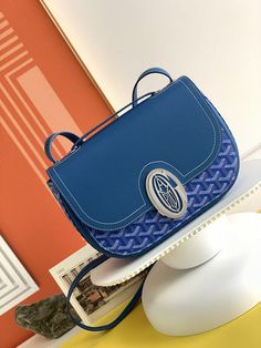 Size: Standard Size It comes with Dust box, Care manual, Tag, and Paper bag. Postman Bag, Goyard Bag, Evening Clutch Bag, Luxury Accessories, Blue Bags, Bago, Travel Luggage, Satchel Bags, Evening Bags