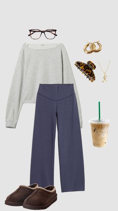 Class Outfits, Oufits Casual, Lazy Day Outfits, Cute Comfy, Cute Comfy Outfits