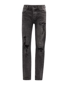 Ksubi "Van Winkle Angst" jeans made from heavy duty stonewashed denim with vintage highlights and distressing Regular rise Five-pocket style Full length Skinny fit Cotton/elastane Machine wash cold, wash inside out Imported Ksubi Jeans, Distressed Skirt, Mens Vans, Cut Off Shorts, Denim Pant, Full Length, Denim Jacket, Tops Designs, Luxury Fashion