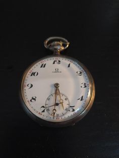 Beautiful Omega watch with pocket watch automatic movement pocket In cash Vintage good condition