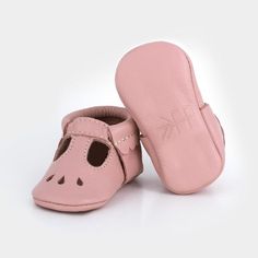 Blush Mary Jane Summer Closed Toe Mary Janes With Soft Sole, Spring Closed Toe Playtime Booties, Spring Closed Toe Booties For Playtime, Spring Leather Booties With Soft Sole, Soft Sole Closed Toe Mary Janes For Playtime, Cute Leather Spring Booties, Closed Toe Mary Janes With Soft Sole For Playtime, Cute Leather Closed Toe Booties, Pink Leather Spring Booties