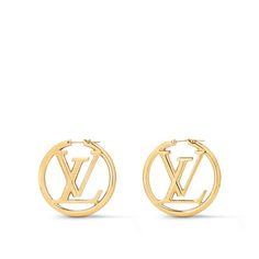 Louise Hoop GM Earrings S00 - Women - Fashion Jewelry | LOUIS VUITTON ® Louis Vuitton Earrings Hoop, Designer Small Hoop Gold Earrings, Luxury Round Hoop Earrings For Everyday, Luxury Diamond Hoop Earrings, Luxury Small Hoop Pierced Earrings, Designer Yellow Gold Hoop Jewelry, Designer Small Hoop Yellow Gold Jewelry, Designer Yellow Gold Small Hoop Jewelry, Louis Vuitton Earrings