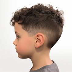 Boy Cut Curly Hair, Boys Barber Haircut, Toddler Boy Haircut Long On Top, Young Boys Haircut Long On Top, Youth Boys Haircut, Curly Boys Haircuts, Little Boy Haircut Short Fade, Toddler Fade Haircut