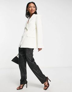 Blazers.by.& Other Stories.Serving business chic.Peak lapels.Padded shoulders.Single button fastening.Slim fit.Product Code: 124748461 Business Chic, Women's Blazers, Womens Blazers, Women's Coats, Co Ord, Personal Shopping, Coats For Women, Women's Clothing, Asos