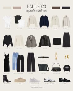 Capsule wardrobe Outfit Ideas Capsule Wardrobe, Minimalist Fall Wardrobe 2023, Outfit Ideas 2023 Fall, Parisian Capsule Wardrobe 2023, Stockholm Capsule Wardrobe, Winter Basics Wardrobe 2023, Basic Capsule Wardrobe 2023, Winter Wardrobe Essentials 2023, Capsule Wardrobe Autumn Winter