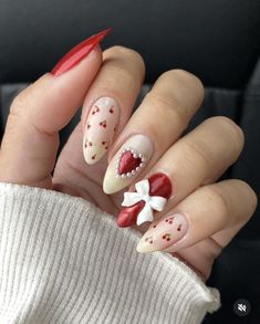 Paris Nails, Wow Nails, Hello Nails, Cherry Nails, Nail Art Jewelry, Blush Nails, Summer Acrylic Nails, Xmas Nails, Manicure Y Pedicure