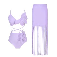 Our Ashgaily Swimsuit features a stylish two-piece design with ruffles and bandage detailing that exudes sophistication and charm!! The unique combination of textures adds a playful yet elegant touch, ensuring you stand out from the crowd wherever you go.Whether you're lounging by the pool, strolling along the shore, or sipping cocktails at a beachside bar, our Ashgaily Swimsuit is your go-to choice for effortless beachside glamour.