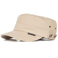 FORBUSITE Trendy Cotton Cadet Cap men