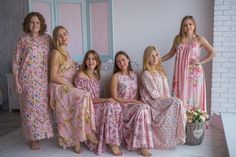 Long Pink Nighties for every woman who loves a comfortable sleep Comfortable Pink Sleepwear For Sleepover, Pink Casual Nightgown For Bedtime, Casual Pink Nightgown For Bedtime, Casual Pink Nightgown For Home, Pink Casual Nightgown For Home, Feminine Cotton Nightgown For Pajama Party, Feminine Summer Sleepwear For Home, Pink Casual Nightgown, Casual Pink Nightgown