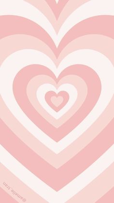 a pink and white background with hearts on it