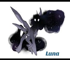 an image of some sort of animal with the word luna on it