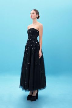 Alianna Strapless Embroidered Mesh Sheer Maxi Dress | MEAN BLVD Sheer Maxi Skirt, Sheer Maxi Dress, Mean Blvd, Strapless Sweetheart Neckline, Beautiful Flower, Embroidered Design, Designer Collection, Mesh Fabric, Sweetheart Neckline