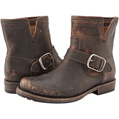 Days in the desert or days in the city are no match for the Frye Veronica Bootie. These versatile boots boast a style that can be dressed up or down depending on what our day has in store. Rugged Ankle-high Boots For Fall, Rugged Moto Boots With Round Toe For Fall, Rugged Ankle Boots For Fall, Rugged Distressed Brown Moto Boots For Fall, Classic Fall Moto Boots For Outdoor, Rugged Boots With Leather Sole For Fall, Rugged Fall Boots With Leather Sole, Rugged Boots With Buckle Closure For Fall, Rugged Fall Boots With Buckle Closure