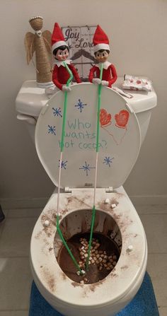 50  Hilarious Elf on the Shelf Ideas for Kids that are So Much Fun | HubPages Elf Kit, Elf Magic, Elf Activities, Xmas Elf, Elf Antics, Elf Fun