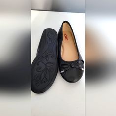 Women's Flats Black Flats With Ortholite Insole, Black Flats With Ortholite Insole And Medium Width, Black Flats With Ortholite Insole And Almond Toe, Black Slip-on Heels With Ortholite Insole, Black Ballerina Flats, Casual Ballet Flats, Mary Jane Shoes Black, White Slip On Shoes, Black Ballerina