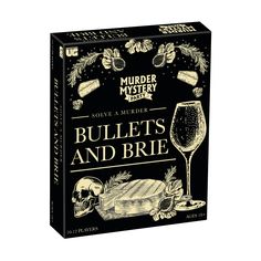 University Games Murder Mystery Party - Bullets and Brie Mystery Party Game, Case File, Unsolved Mystery, Mystery Games, Mystery Party, Cold Case, Just A Game, Invite Your Friends, Immersive Experience