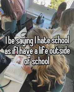 Gravity Art, School Whisper, Environment Facts, I Hate School, Hate School, Pet Wellness, Wellness Quotes, Totally Me, Dear Reader