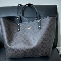 "It's In Very Good Condition. I'm Just Trying To Get It Off My Hands Because I No Longer Really Use It Like That." Bags Coach, Coach Bag, Womens Tote Bags, Coach Bags, Get It, Black And Brown, Women Shopping, Black, Color