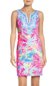 Lilly Pulitzer  Fallon Shift Dress beach wedding guest dress Beach Wedding Guest Attire, Evening Dress Patterns, Bright Color Dresses, Bright Dress, Wedding Attire Guest, Wedding Guest Dresses, Lilly Pulitzer Dress