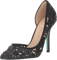 Amazon.com | Betsey Johnson Women's Chic Pump | Pumps Womens Stilettos, Pumps Heels Stilettos, Fashion Toys, 4 Inch Heels, Designer Heels, Womens Heels