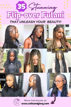 35 Beautiful Flip-over Fulani you will fall inlove with! Hairstyles