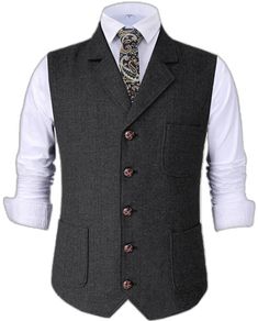 Suit Vest For Men, Tweed Men, Retro Suits, Herringbone Suit, Tweed Waistcoat, Waistcoat Men, Herringbone Jacket, Mens Suit Vest, Tweed Pattern