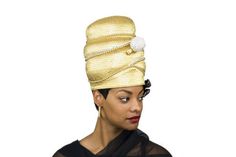 h8_nefertiti2 Elegant Gold Cap Costume Hat, Elegant Gold Cap Costume Headpiece, Luxury High Crown Gold Hats, Elegant Embellished Hat With Curved Brim, Elegant Embellished Hats With Curved Brim, Luxury Gold High Crown Hat, Luxury Gold Hat For Evening, Luxury Gold Hats With Structured Crown, Gold Fitted Cap