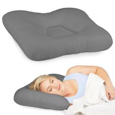 Invest in your long-term health and experience unparalleled comfort and support with the innovative Tri-Core Cervical Support Pillow! This pillow is the optimal solution to help relieve headaches and neck pain while proactively addressing various neck and shoulder conditions. Whether you need to reestablish your cervical curve or want to take proactive measures against declining cervical posture or neck discomfort, invest in your sleep and well-being with the Tri-Core Cervical Support Pillow to Pillows For Neck Pain, Reduce Headaches, Pillow For Neck, Side Sleeping, Neck Support Pillow, Firm Pillows, Cervical Pillows, How To Relieve Headaches, Muscle Strain