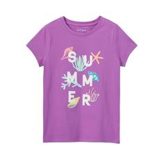 Description: Get Ready For Summer With The Girls' Summer Short Sleeve Graphic T-Shirt From Cat Jack In A Vibrant Purple Shade. This T-Shirt Features A Playful Graphic That Celebrates The Sunny Season. Crafted With Care, It Offers Comfort And Style For Warm-Weather Adventures. Features: * Design: Girls' Summer Short Sleeve Graphic T-Shirt. * Color: Purple. * Size: L (Large). * Summer Graphic: Celebrates The Sunny Season With A Playful Design. * Versatile Style: Perfect For Casual And Fun Summer L Playful Purple Summer T-shirt, Vibrant Purple, Girls Tees, Cat & Jack, Summer Shorts, Short Girls, Toddler Girls, Summer Girls, Girls Tshirts