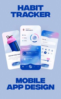 the mobile app design is designed to look like it could be used for advertising