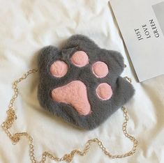 Shipping: Worldwide Express Shipping AvailableDelivery time: 7-15Days Fast ShippingReturns: Fast refund, 100% Money Back Guarantee. Cat Handbags, Chat Kawaii, Cat Purse, Baby Boy Accessories, Plush Bags, Stylish Purse, Bear Paw, Bear Paws, Cat Plush