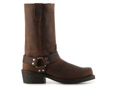 Durango Harness Boot - Free Shipping | DSW Rugged Brown Moto Boots For Rodeo, Rugged Ankle Moto Boots For Rodeo, Western Style Brown Moto Boots With Buckle Closure, Western Brown Moto Boots With Buckle Closure, Western Moto Boots With Buckle For Rodeo, Rugged Ankle Moto Boots For Western-themed Events, Western Ankle Boots With Buckle Closure, Western Moto Boots With Buckle Closure And Snip Toe, Mens Cowboy