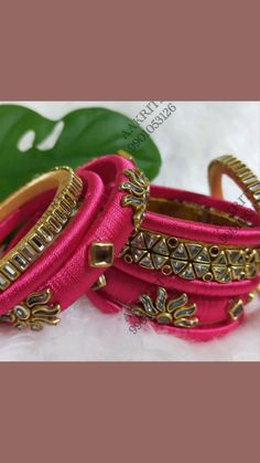 Thread Bangles Design, Customised Gifts, Silk Thread Bangles, Thread Bangles, Bangle Designs, Creative Video