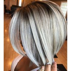 Inverted Bob Haircuts, Angled Bob Haircuts, Bob Haircut Ideas, Stacked Bob, Haircut For Thick Hair