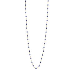 Gigi Clozeau - Classic Gigi Bleuet sautoir, Yellow Gold, 34 Timeless Pieces, Long Necklace, Jewelry Watches, How To Find Out, Beaded Necklace, Yellow Gold, Yellow, Gold