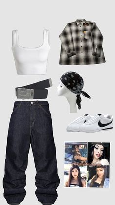 #chicana outfit #gangsta #loca Chola Aesthetic, Chicana Aesthetic, Classy Halloween Costumes