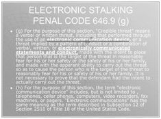 an electronic talking penal code 6 46 g