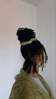 Locs With Headband, Small Locs, Short Dreadlocks Styles, Natural Hair Diy