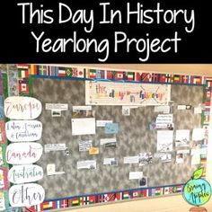 this day in history yearlong project is perfect for students to practice their writing skills