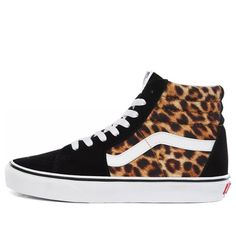 Vans Leopard SK8Hi VN0A4U3C3I6 Leopard Vans, Vans Leopard, Sk8 Hi Vans, Leopard Black, Leopard Fashion, Vans Sk8 Hi, Hype Shoes, Vans Shop, Vans High Top Sneaker