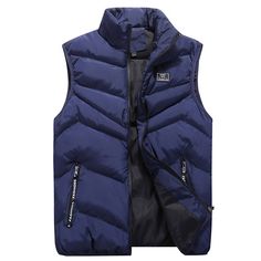 Season:Autumn / Fall,Winter; Fabric:Cotton; Sleeve Length:Sleeveless; Gender:Men's; Activity:Outdoor,Traveling,Casual,Ski / Snowboard,Climbing,Fishing; Clothing Type:Winter Jacket,Top,Trench Coat; Occasion:Hiking; Age Group:Adults'; Function:Packable,Breathable,Sweat wicking,Lightweight,Thermal Warm,Windproof; Pattern:Stripes,Solid Color; Sports Clothing Sub Category:Puffer Jacket,Outdoor Down Jacket,Hiking Vest; Product Dimensions:0.0000.0000.000; Listing Date:11/24/2020; Bust:null; Length:null Mens Sleeveless Jacket, Winter Jacket Men Casual, Mens Puffer Vest, Sleeveless Vest Jacket, Mens Vest Jacket, Black Waistcoat, Sleeveless Puffer, Waistcoat Men, Zipper Vest