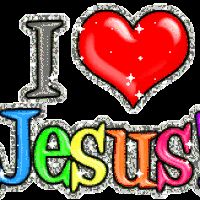 i love jesus with hearts and stars