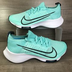 New Without Box Nike Air Zoom Tempo Fk (Grade School) Hyper Turquoise/Black/White Gs 6y / Women's 7.5 & Gs 6.5y/ Women's 8 Style Code Cj2102-300 Thanks For Looking! Sporty Turquoise High-top Sneakers, Nike Green Sneakers For Marathon, Sporty Light Blue Running Shoes With Boost Midsole, Sporty Light Blue Running Shoes, Nike Low-top Turquoise Sneakers, Green Low-top Marathon Sneakers, Sporty Light Blue Running Shoes With Branded Insole, Sporty Turquoise Lace-up Sneakers, Turquoise Lace-up Sports Sneakers