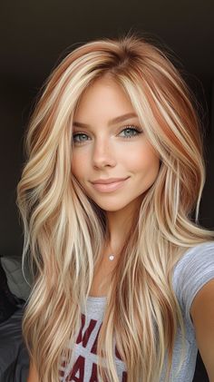 👸 Ethereal Blonde And Burgundy Hair Red Copper Hair Color Ideas Innovation | Most-Loved Ethereal Blonde, Burgundy And Blonde Hair, Blonde Red Hair