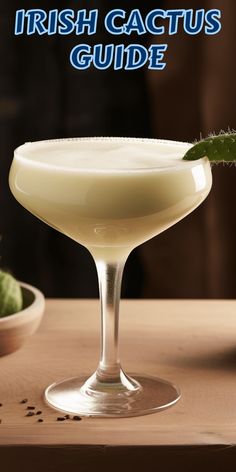 An enticing Irish Cactus cocktail featuring Bailey's Irish Cream and tequila. This pin provides a step-by-step guide to preparing this creamy drink ideal for gatherings, combining a rich sweetness with a bold kick.