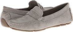 Casual Suede Slip-ons With Suede Lining, Casual Spring Loafers With Suede Lining, Casual Suede Moccasins With Ortholite Insole, Casual Slip-on Loafers With Suede Lining, Suede Moccasins With Ortholite Insole And Round Toe, Casual Synthetic Moccasins With Leather Sole, Casual Slip-on Suede Loafers, Casual Suede Slip-on Loafers, Casual Gray Leather Loafers