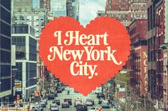 i heart new york city on the street